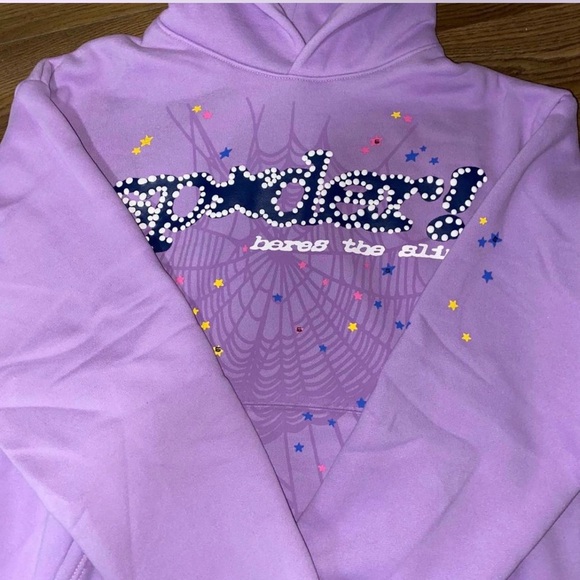Stylish Lavender Graphic Men's Sweater